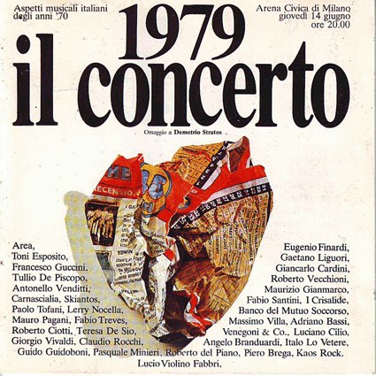 1979 Il Concerto Omaggio A Demetrio Stratos (Compilation)(Vinile Doppio Rosso) €32,90