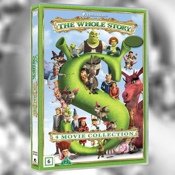 Shrek 1,4 (Box 4 Dvd) €14,50