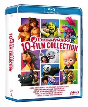 Dreamworks 10 Movie Collection ( Box 10 Bluray) (Spirit,Shrek,Baby Boss,Trools ) €18,90