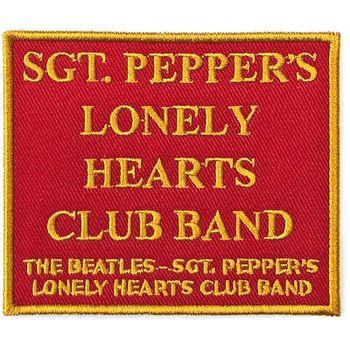Toppa Sgt. Pepper'S .Red The Beatles €6,50