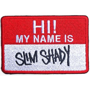 Toppa Slim Shady Name Badge Eminem €6,50