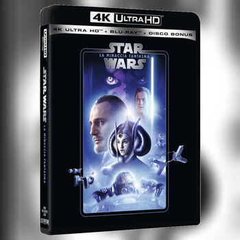 Star Wars Ep. I La Minaccia Fantasma (Repkg 4K+Bluray+Bonus Disc)
