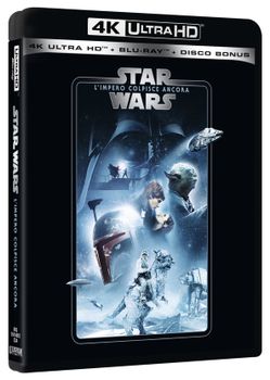 Star Wars Ep. V L'Impero Colpisce Anc Repkg (4K+Bluray+Bonus Disc)