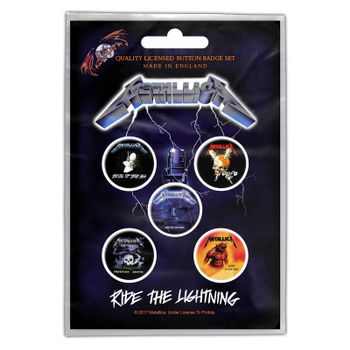 5 Spille Ride The Lightning Metallica €9,90