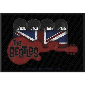 Toppa Guitar & Union Jack The Beatles €6,50