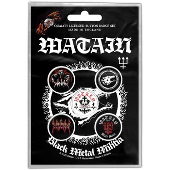 5 Spilla Black Metal Militia Watain €9,90