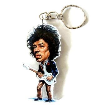 Portachiavi In Acrilico Caricature Music Legends  Hendrix €4,90