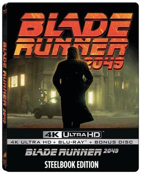 Blade Runner 2049 (4K+2 Bluray) Steelbook Contenuti Speciali Su Bluray