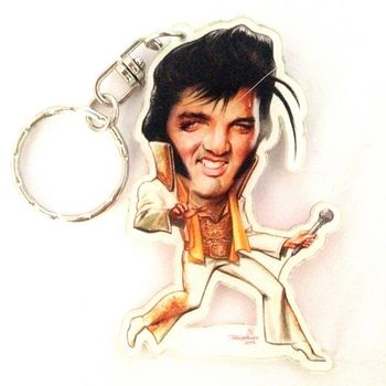 Portachiavi Caricature Music Legends Elvis Presley €4,90
