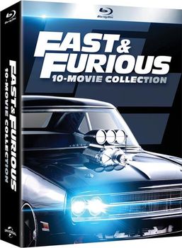 Fast & Furious Collection 1-10 (Box 10 Dvd-Box 10Bluray-Box 10 Bluray 4K)