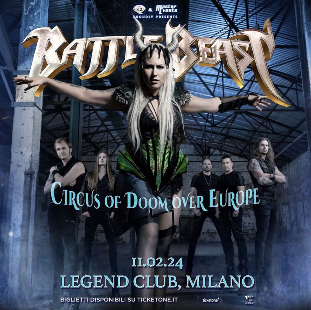 Battle Beast 11 Febbraio Milano
