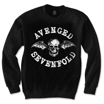 Avenged Sevenfold Felpa # Black Unisex # Death Bat €34,90