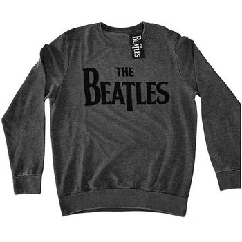 The Beatles Felpa # Grey Unisex # Drop T Logo €47,90