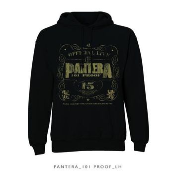 Pantera Felpa #  Black Unisex # 101 Proof €39,90