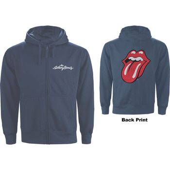The Rolling Stones Felpa # Unisex Blue # Classic Tongue €47,90