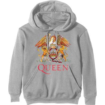 Queen Felpa # Unisex Grey # Classic Crest €39,90