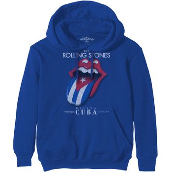 The Rolling Stones Felpa # Unisex Blue # Havana Cuba €39,90