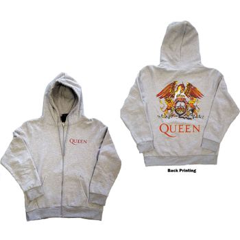 Queen Felpa # Unisex Grey # Classic Crest €47,90
