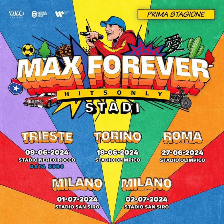 Max Pezzali 01-02 luglio Milano
