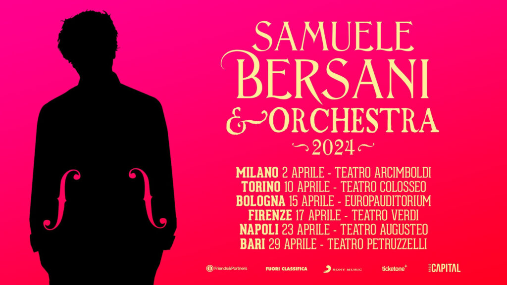 Samuele Bersani 29 Aprile Teatro Petruzzelli Bari