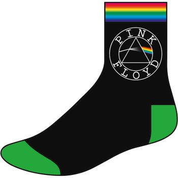 Calzini Pink Floyd # Uk Size 7-11 Unisex Black # Circle Logo €9,90