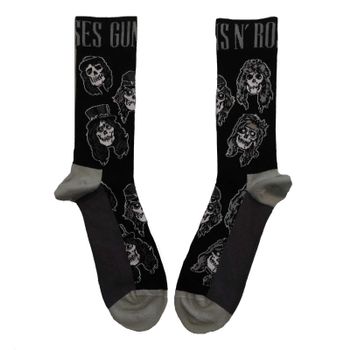Calzini Guns N Roses # Uk Size 7-11 Unisex Black # Skulls Band Monochrome €9,90