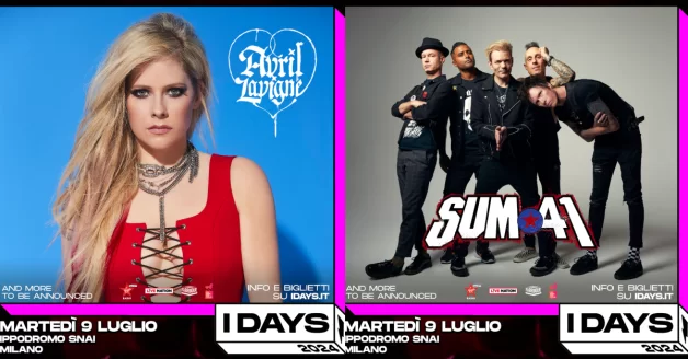 Sum41+Avril Lavigne+Simple Plan 09 Luglio Milano