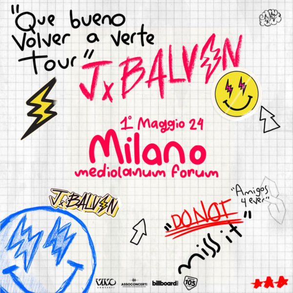 J Balvin 01 Maggio Milano
