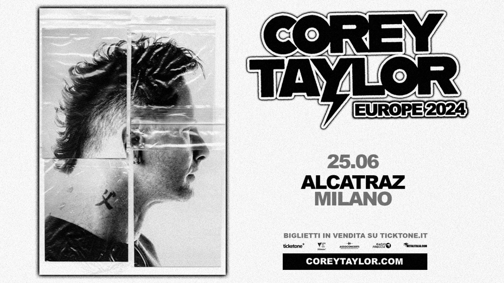 Corey Taylor 25 Giugno Milano