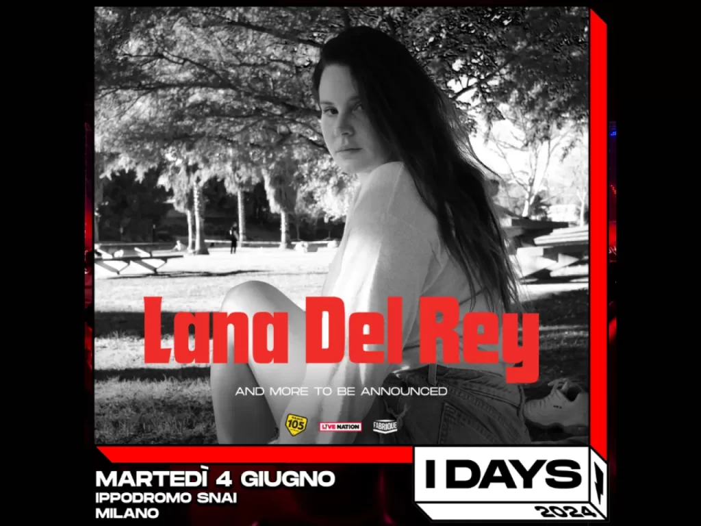 Lana Del Rey 04 Giugno Milano
