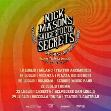 Nick Mason's Saurceful Of Secrets 24 Luglio Roccella Jonica (Reggio Calabria)