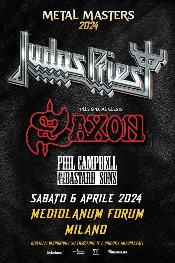 Judas Priest 06 Aprile Milano