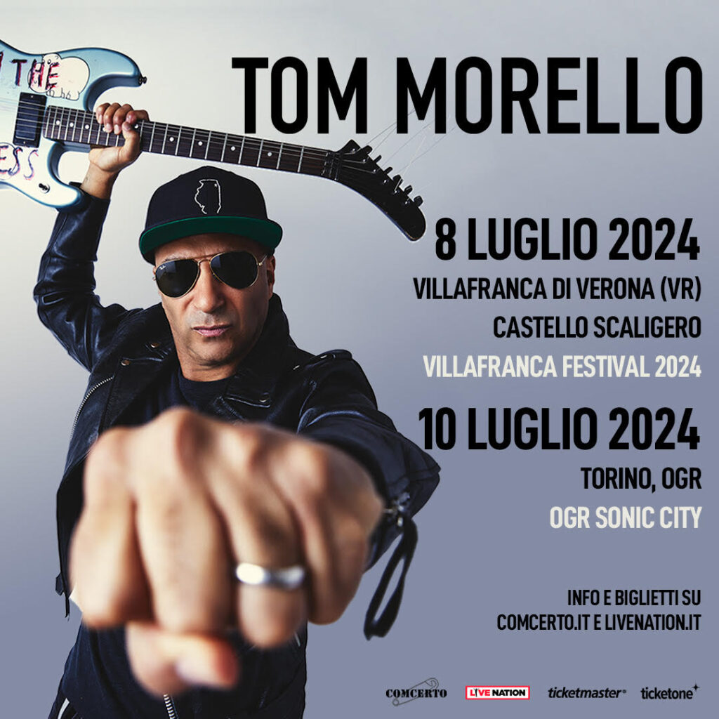 Tom Morello 10 Luglio Torino