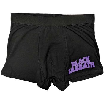 Boxers #Unisex Black # Black Sabbath Wavy Logo €12,90 (Taglie Disponibili M-S-L-XL-XXL)