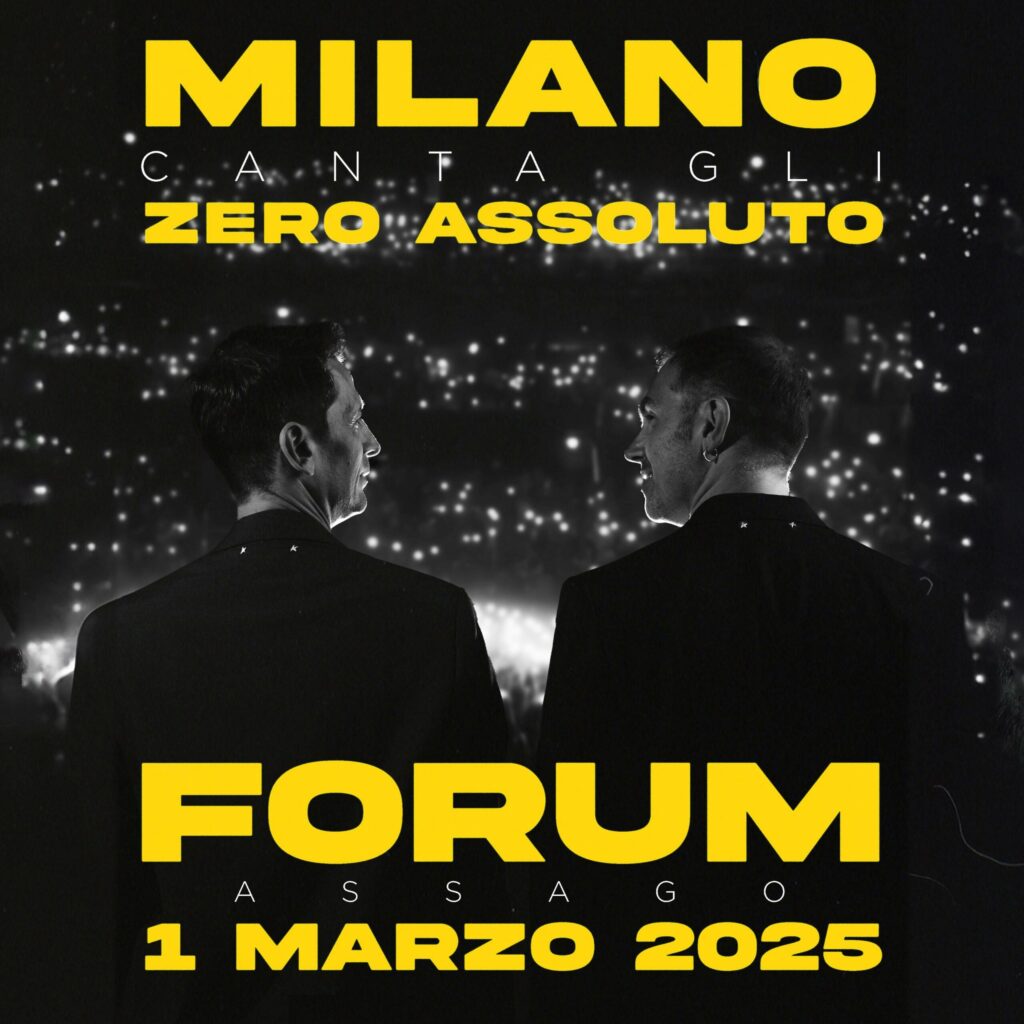 Zero Assoluto 01 Marzo Milano